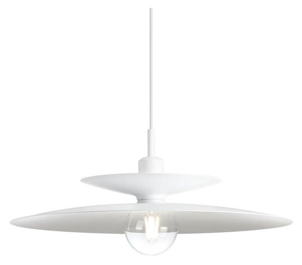 Redo 01-3048 - Lustr na lanku GUNNAR 1xE27/42W/230V pr. 50 cm bílá