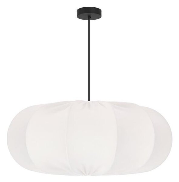 Lustr na lanku CAFEE 1xE27/40W/230V pr. 52 cm bílá