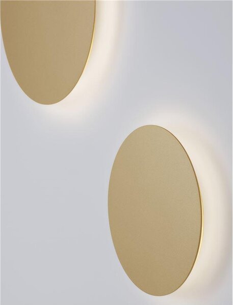 Nova Luce Nástěnné LED svítidlo CYRCLE, 22.5W 3000K Barva: Černá