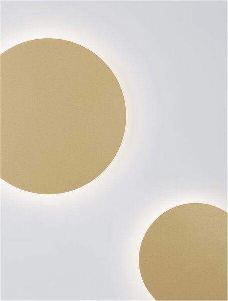 Nova Luce Nástěnné LED svítidlo CYRCLE, 22.5W 3000K Barva: Černá