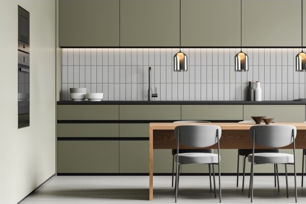 Lustr na lanku KLEA 1xG9/15W/230V kouřová černá
