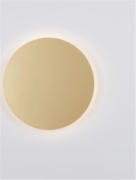 Nova Luce Nástěnné LED svítidlo CYRCLE, 22.5W 3000K Barva: Černá