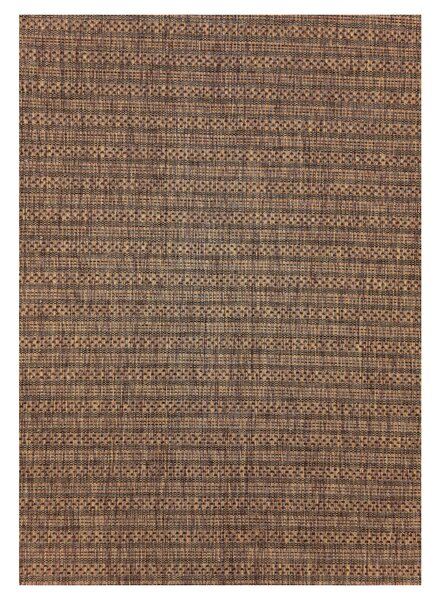 Ayyildiz, Kusový koberec Zagora 4513 Copper – na ven i na doma, 80x150, hnědá, chodba / předsíň