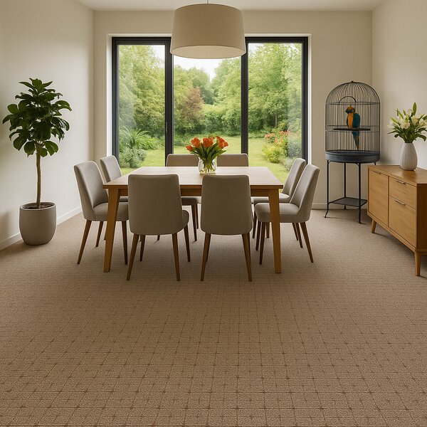 Condor Carpets, Metrážový koberec Udinese béžový new - neúčtujeme odřezky z role, na míru, šíře 4m, béžová, filc, chodba / předsíň