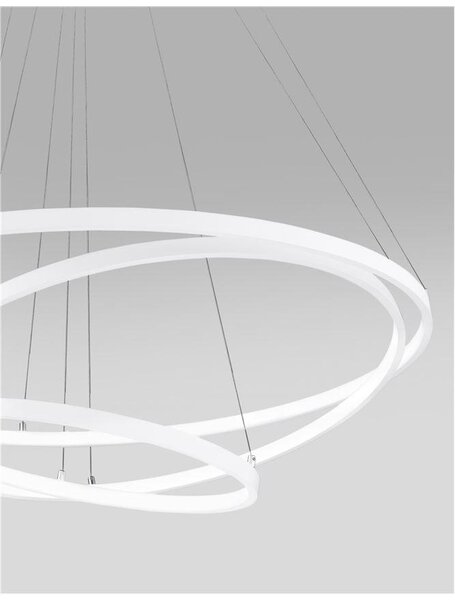 Nova Luce Závěsné LED svítidlo DEA, 145 W 3000K stmívatelné Stmívání, řízení: TRIAC