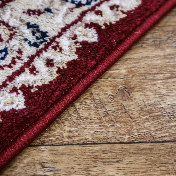 Angel Carpet, Kusový koberec Sultan 12 Red, 80x150, červená, kancelář
