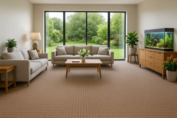 Condor Carpets, Metrážový koberec Udinese béžový new - neúčtujeme odřezky z role, na míru, šíře 4m, béžová, filc, chodba / předsíň