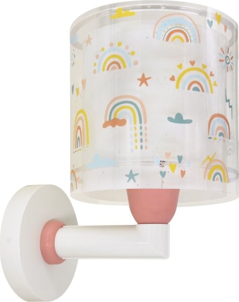 Dalber 41199 - Dětská nástěnná lampa RAINBOW 1xE27/15W/230V pestrobarevná