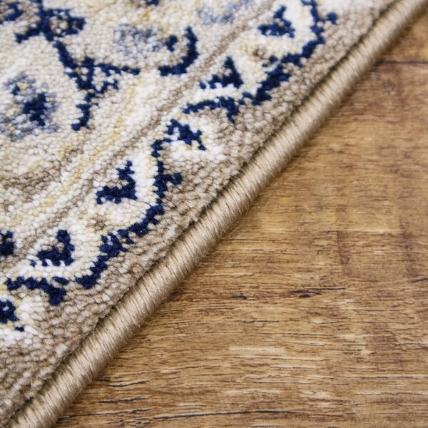 Angel Carpet, Kusový koberec Sultan 42 Beige, 80x150, béžová, kancelář