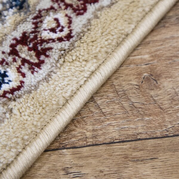 Angel Carpet, Kusový koberec Sultan 26 Beige, 80x150, béžová, kancelář