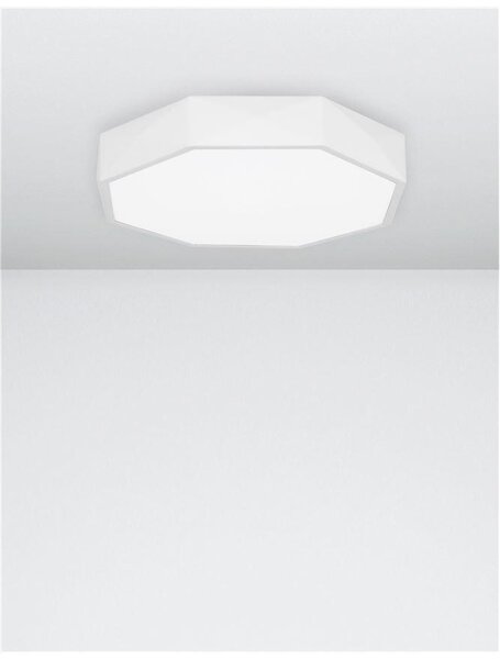 Nova Luce Stropní LED svítidlo EBEN, 24W 3000K Barva: Černá