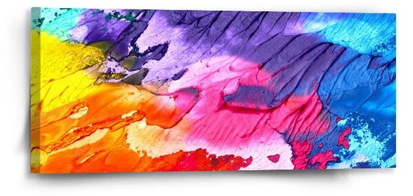 Sablio Obraz Barvy - 110x50 cm
