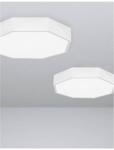 Nova Luce Stropní LED svítidlo EBEN, 24W 3000K Barva: Černá