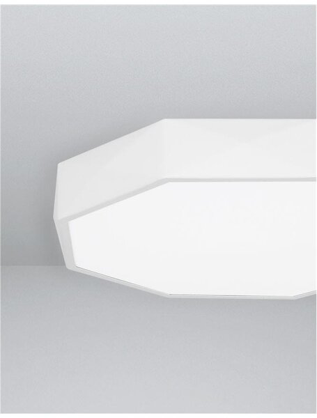 Nova Luce Stropní LED svítidlo EBEN, 24W 3000K Barva: Černá