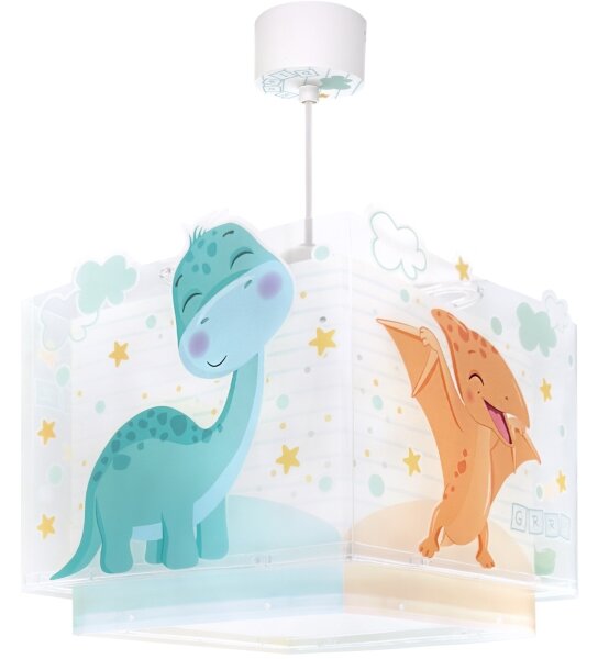 Dalber 63452 - Dětský lustr BABY DINOS 1xE27/15W/230V pestrobarevná