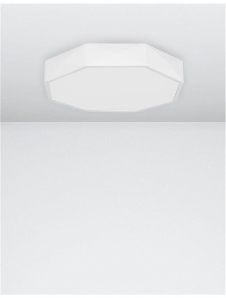 Nova Luce Stropní LED svítidlo EBEN, 24W 3000K Barva: Černá