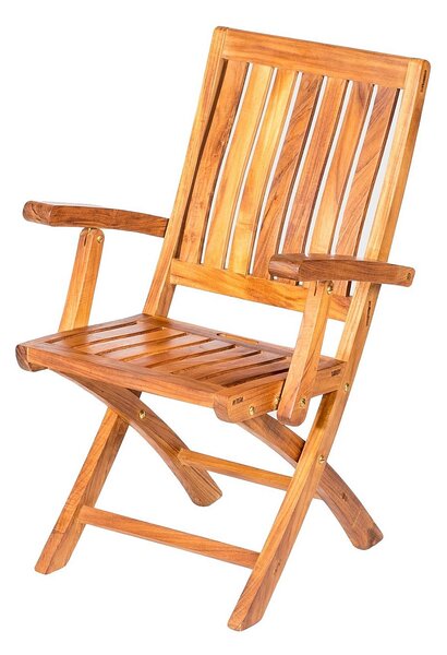 Skládací teakové křeslo DORIS