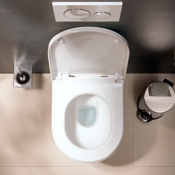 Hansgrohe EluPura Original S záchodové prkénko s pomalým sklápěním bílá 60148450