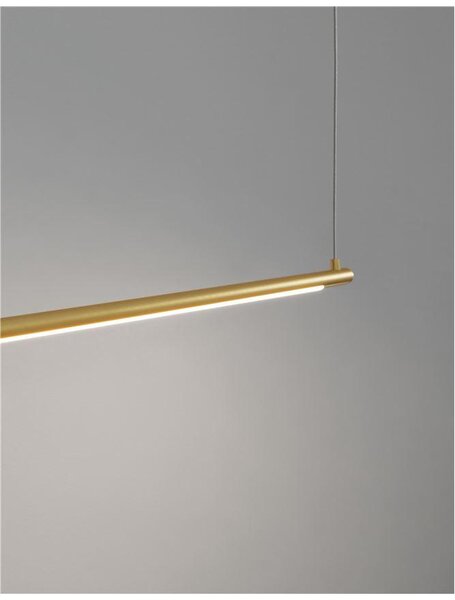 Nova Luce Závěsné LED svítidlo ELETTRA, 20W 3000K Barva: Černá