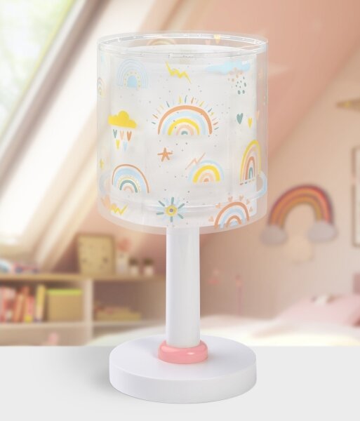 Dalber 41191 - Dětská lampička RAINBOW 1xE14/8W/230V pestrobarevná