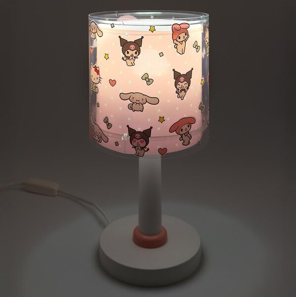 Dalber 41251 - LED Dětská lampička HELLO KITTY&FRIENDS 1xG4/4W/230V růžová
