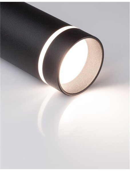Nova Luce Závěsné svítidlo ESCA, GU10 1x10W Barva: Černá