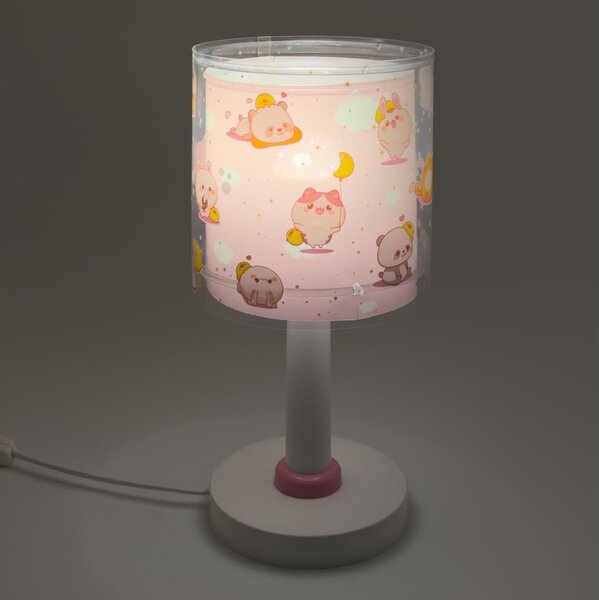 Dalber 41761S - LED Dětská lampička KAWAII FRIENDS 1xG4/4W/230V růžová