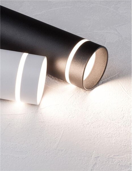 Nova Luce Závěsné svítidlo ESCA, GU10 1x10W Barva: Černá