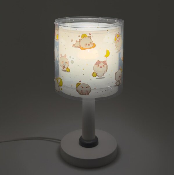 Dalber 41761E - LED Dětská lampička KAWAII FRIENDS 1xG4/4W/230V šedá