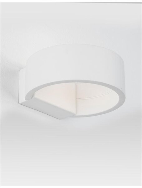 Nova Luce Nástěnné LED svítidlo ENNA,bílá, 6W 3000K