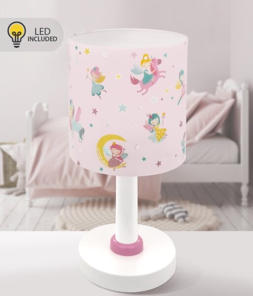 Dalber 42491N - LED Dětská lampička FAIRY DREAMS 1xG4/4W/230V růžová