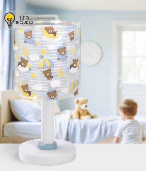 Dalber 41571T - LED Dětská lampička BABY TEDDY 1xG4/4W/230V modrá
