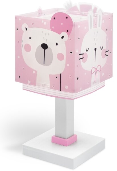 Dalber 63111NS - LED Dětská lampička BABY JUNGLE 1xG4/4W/230V růžová