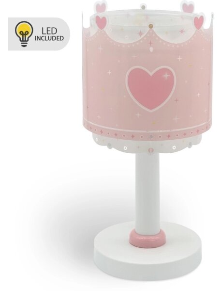 Dalber 61101N - LED Dětská lampička LITTLE QUEEN 1xG4/4W/230V růžová