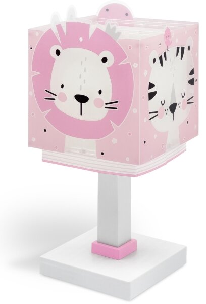 Dalber 63111NS - LED Dětská lampička BABY JUNGLE 1xG4/4W/230V růžová
