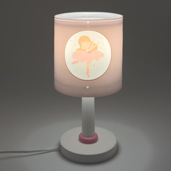 Dalber 60911 - LED Dětská lampička PRINCESS DANCE 1xG4/4W/230V růžová
