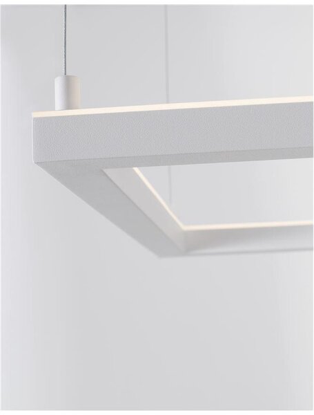 Nova Luce Závěsné LED svítidlo ETERNA, 30W 3000K stmívatelné Barva: Černá