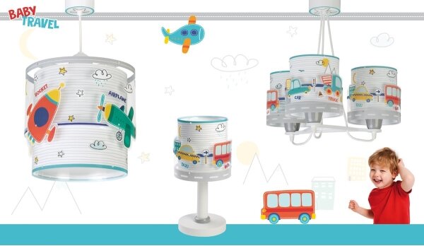 Dalber 61681N - LED Dětská lampička BABY TRAVEL 1xG4/4W/230V pestrobarevná