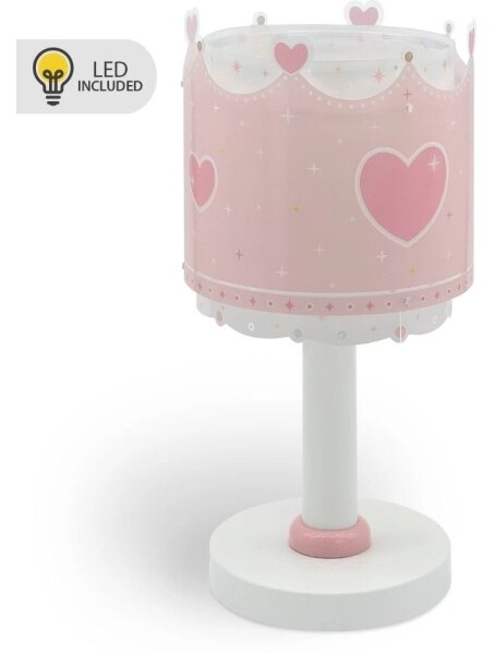 Dalber 61101N - LED Dětská lampička LITTLE QUEEN 1xG4/4W/230V růžová