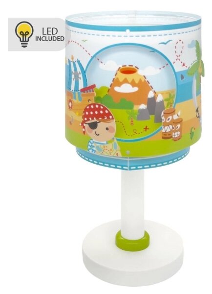 Dalber 60651N - LED Dětská lampička PIRATE ISLAND 1xG4/4W/230V pestrobarevná