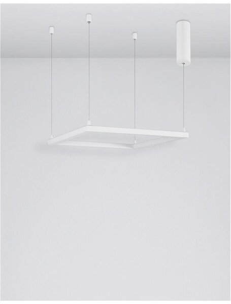 Nova Luce Závěsné LED svítidlo ETERNA, 30W 3000K stmívatelné Barva: Černá