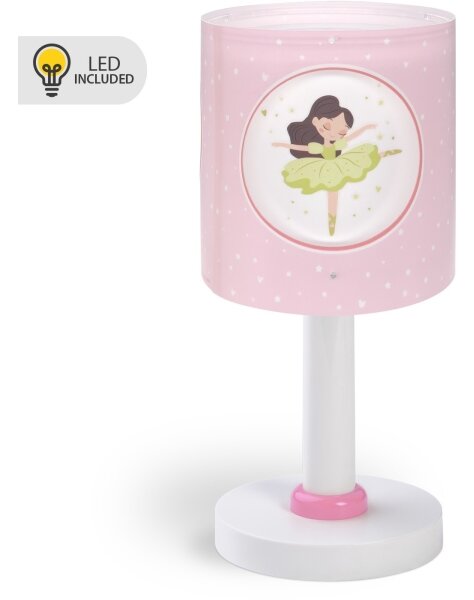 Dalber 60911 - LED Dětská lampička PRINCESS DANCE 1xG4/4W/230V růžová