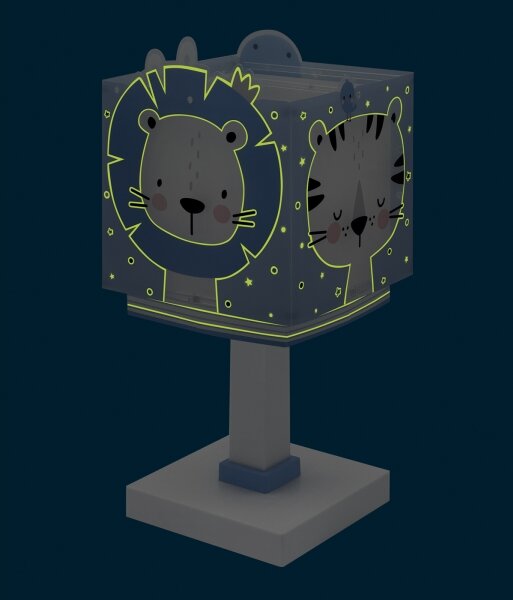 Dalber 63111NT - LED Dětská lampička BABY JUNGLE 1xG4/4W/230V modrá
