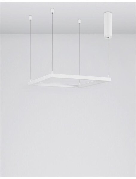 Nova Luce Závěsné LED svítidlo ETERNA, 30W 3000K stmívatelné Barva: Černá