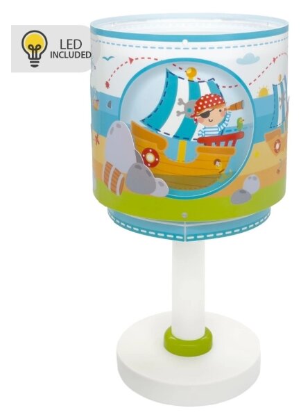 Dalber 60651N - LED Dětská lampička PIRATE ISLAND 1xG4/4W/230V pestrobarevná