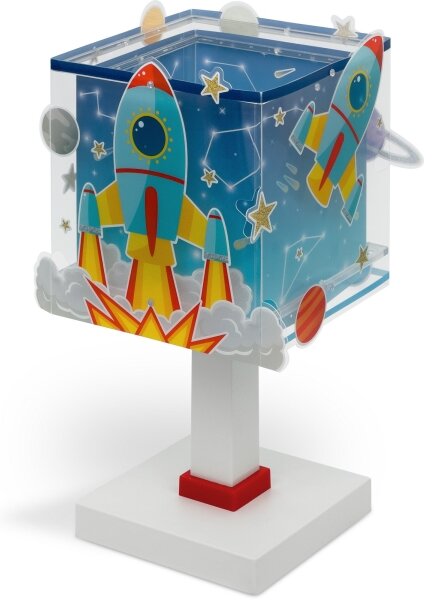 Dalber 63351N - LED Dětská lampička ROCKET 1xG4/4W/230V pestrobarevná