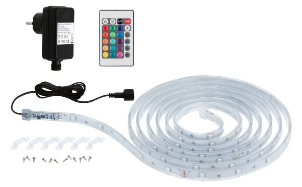 P 78891 SimpLED LED Strip Venkovní základní sada 3m IP44 8,5W 24LEDs/m RGB - PAULMANN