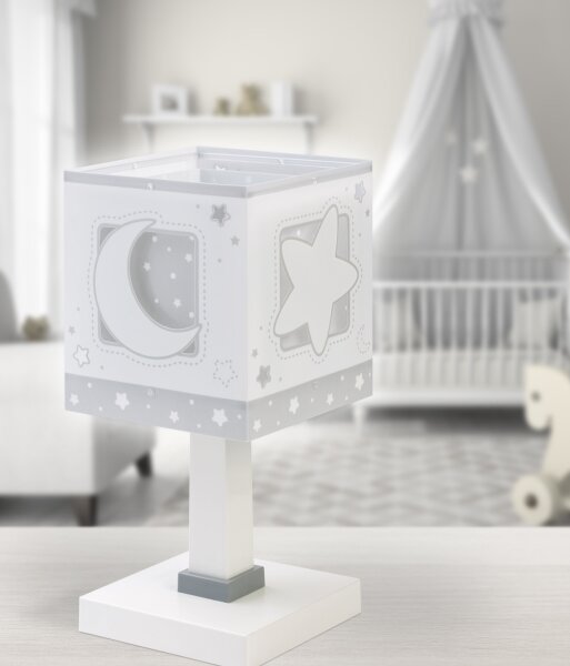 Dalber 63231NE - LED Dětská lampička MOONLIGHT 1xG4/4W/230V šedá