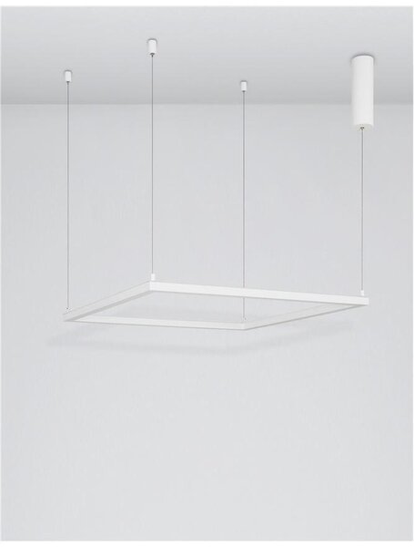 Nova Luce Závěsné LED svítidlo ETERNA, 40W 3000K stmívatelné Barva: Černá