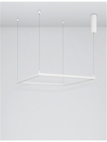 Nova Luce Závěsné LED svítidlo ETERNA, 40W 3000K stmívatelné Barva: Černá